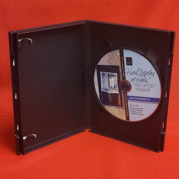 Hand Lettering on Fabric Bali Lantern Workshop Lisa Engelbrecht 2008 - Picture 3 of 6